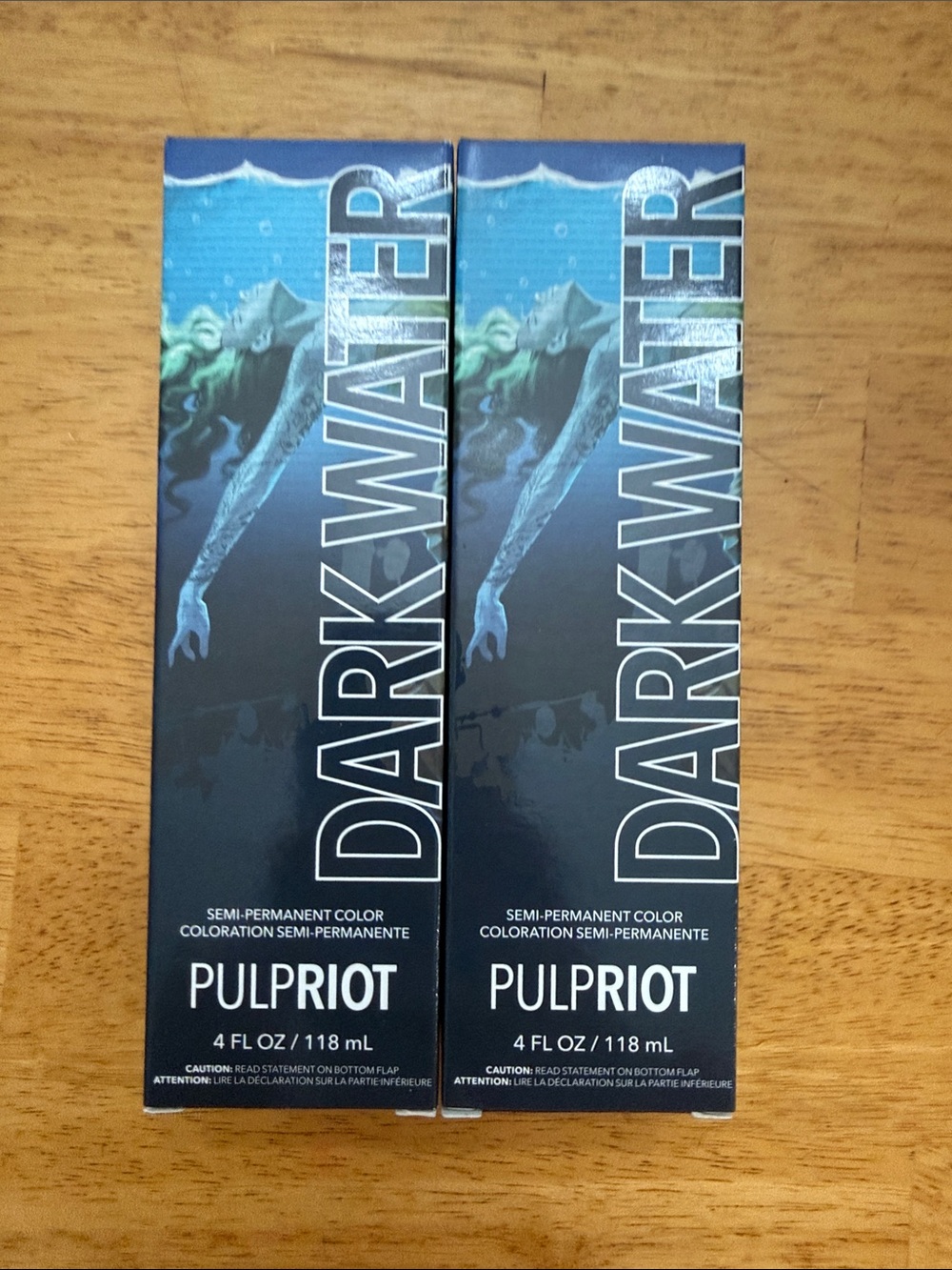 Pulp Riot Dark Water Semi-Permanent Hair Color — Blue